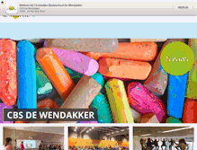 Tablet Screenshot of dewendakker.nl